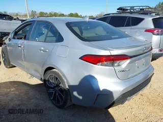 2022 Toyota Corolla SE with VIN JTDS4MCE9N3509473, listed as a IAAI auction lot 41870103 with 39,484 mi miles. Bid and sale history available at carsss.com. Image 3.