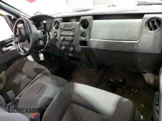 2014 Ford F-150 XL with VIN 1FTNF1CF2EKG11542, listed as a Copart auction lot 44798215 with 0 mi miles and Salvage Title. Bid and sale history available at carsss.com. Image 8.