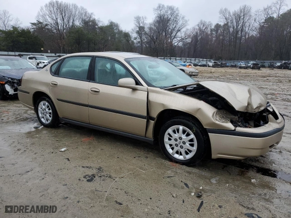 2004 Chevrolet Impala with VIN 2G1WF52E149461517, listed as a Copart auction lot 50537315 with 126,978 mi miles and Salvage Title. Bid and sale history available at carsss.com. Image 4.