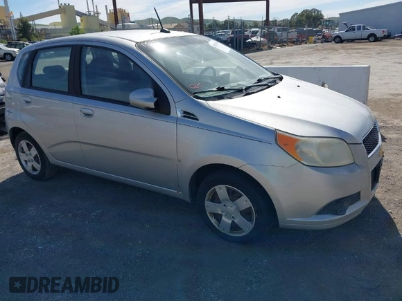 2009 Chevrolet Aveo 1LT with VIN KL1TD66E89B338827, listed as a IAAI auction lot 42033836 with 134,257 mi miles and . Bid and sale history available at DreamBid. Image 1.