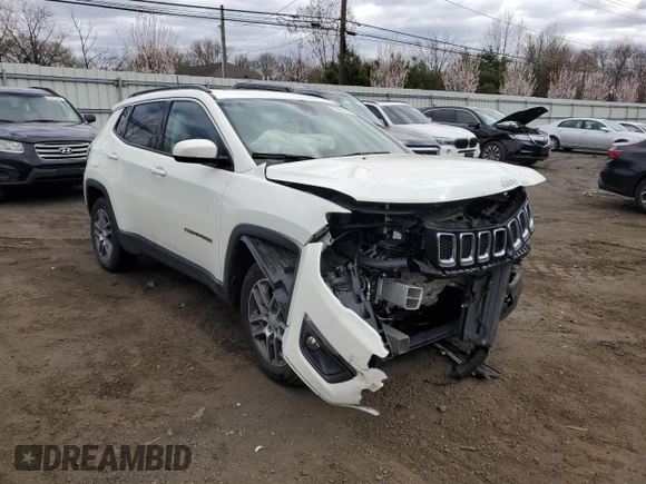 2020 Jeep Compass Latitude с VIN 3C4NJDBB0LT258454, выставлен на аукционе Copart как лот 53504695 с пробегом 54 070 миль миль и Списание • Salvage title. История ставок и продаж доступна на DreamBid. Изображение 4.