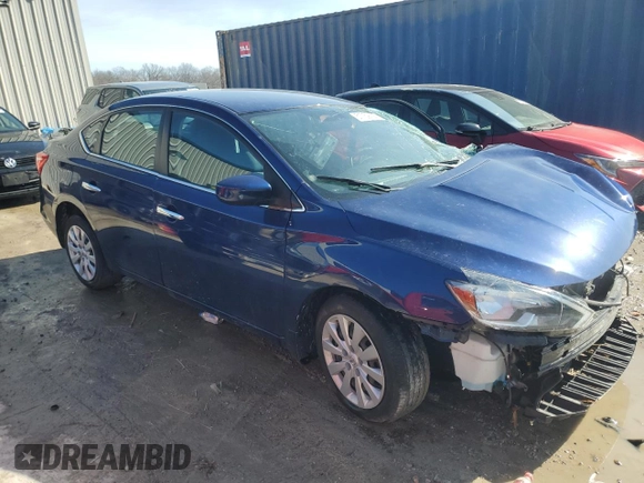2018 Nissan Sentra S with VIN 3N1AB7AP1JY322580, listed as a Copart auction lot 51759735 with 37,812 mi miles and Non Repairable. Bid and sale history available at carsss.com. Image 4.