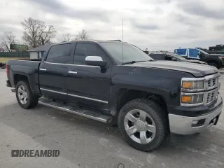 2015 Chevrolet Silverado 1500 LTZ with VIN 3GCUKSEC0FG518950, listed as a Copart auction lot 50194585 with 199,482 mi miles and Salvage Title. Bid and sale history available at carsss.com. Image 4.
