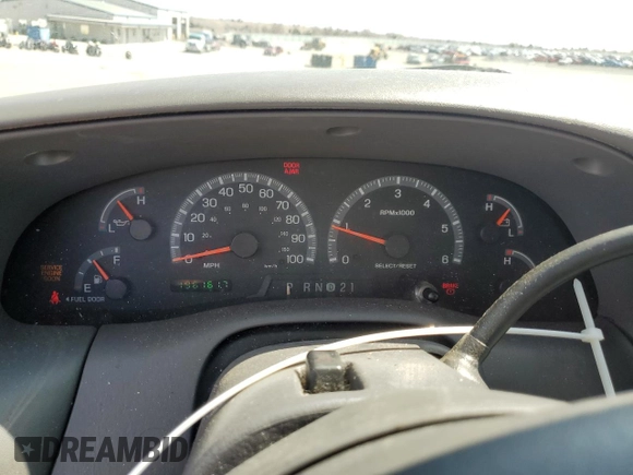 2003 Ford F-150 XL with VIN 1FTRX17L43NA66874, listed as a Copart auction lot 50741395 with 196,161 mi miles and Salvage title. Bid and sale history available at DreamBid. Image 9.
