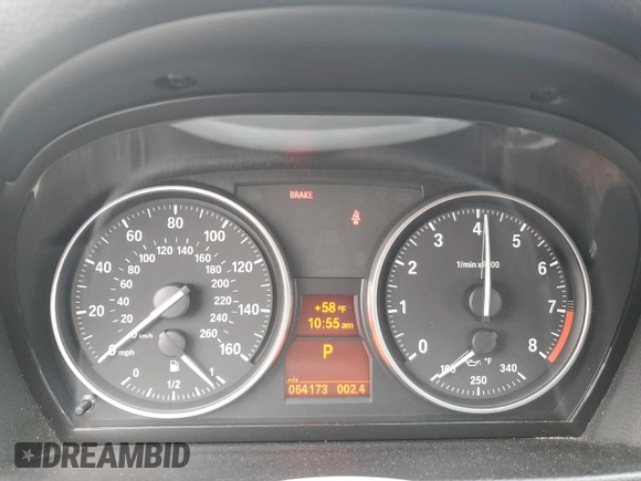 2008 BMW 3 Series 328i with VIN WBAWB33568P135643, listed as a Copart auction lot 89015125 with 64,173 mi miles and Salvage Title. Bid and sale history available at carsss.com. Image 9.