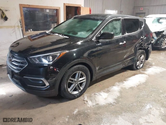 2018 Hyundai Santa Fe Sport 2.4L with VIN 5NMZTDLB2JH107006, listed as a IAAI auction lot 41845439 with 86,536 mi miles. Bid and sale history available at carsss.com. Image 2.