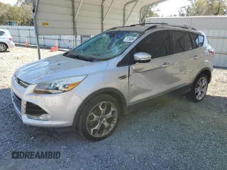 2013 Ford Escape Titanium с VIN 1FMCU0J96DUB25142, выставлен на аукционе Copart как лот 75759094 с пробегом 167 809 миль миль и Списание • Salvage title. История ставок и продаж доступна на DreamBid. Изображение 1.