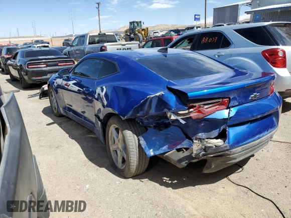 2018 Chevrolet Camaro 1LT with VIN 1G1FB1RS6J0146492, listed as a Copart auction lot 46284163 with 48,415 mi miles. Bid and sale history available at carsss.com. Image 2.