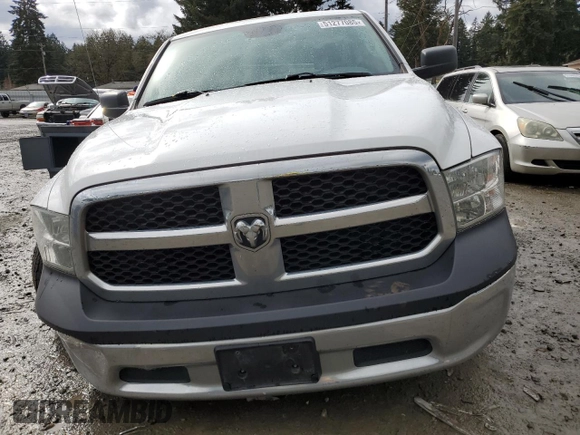 2018 Ram 1500 Express with VIN 1C6RR7FG2JS167726, listed as a Copart auction lot 51277085 with 156,195 mi miles and Salvage title. Bid and sale history available at DreamBid. Image 5.