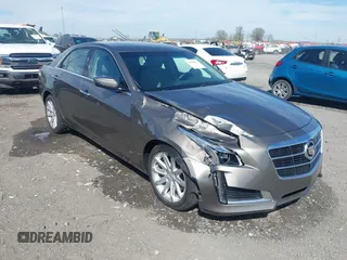 2014 Cadillac CTS Sedan RWD with VIN 1G6AP5SX1E0167520, listed as a IAAI auction lot 41829003 with 45,145 mi miles. Bid and sale history available at carsss.com. Image 6.