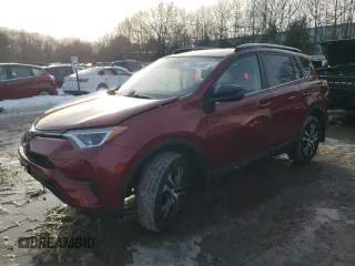 2018 Toyota RAV4 LE with VIN 2T3BFREVXJW821118, listed as a Copart auction lot 46302585 with Not Provided miles and Salvage Title. Bid and sale history available at DreamBid. Image 1.