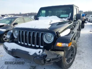 2023 Jeep Gladiator Overland с VIN 1C6HJTFG1PL553343, выставлен на аукционе IAAI как лот 41349518 с пробегом 19 556 миль миль и . История ставок и продаж доступна на DreamBid. Изображение 2.