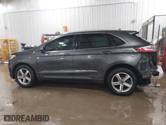 2019 Ford Edge SEL with VIN 2FMPK4J90KBB61359, listed as a IAAI auction lot 41614900 with 60,141 mi miles. Bid and sale history available at carsss.com. Image 14.