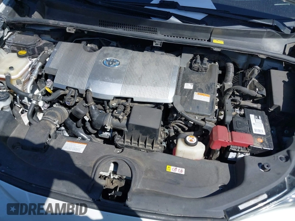 2018 Toyota Prius Two with VIN JTDKBRFU7J3063887, listed as a IAAI auction lot 41938978 with 220,771 mi miles. Bid and sale history available at carsss.com. Image 10.