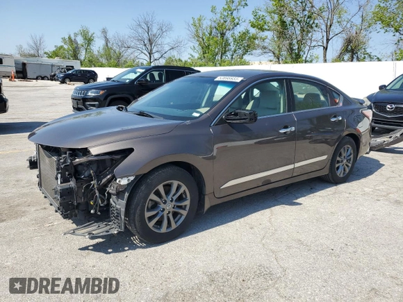 2015 Nissan Altima 2.5 S with VIN 1N4AL3AP7FN374308, listed as a Copart auction lot 53698935 with 62,126 mi miles and Salvage Title. Bid and sale history available at carsss.com. Image 1.