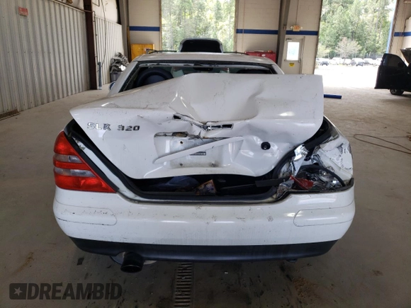 1998 Mercedes-Benz SLK 230/320 with VIN WDBKK47F1WF033145, listed as a Copart auction lot 70603624 with 315,306 mi miles and Clean Title. Bid and sale history available at DreamBid. Image 6.