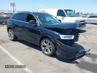 2016 Audi Q3 Prestige with VIN WA1GFCFS9GR003647, listed as a IAAI auction lot 42619648 with 81,060 mi miles and . Bid and sale history available at DreamBid. Image 1.