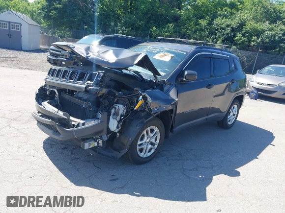 2018 Jeep Compass Sport с VIN 3C4NJCAB9JT411468, выставлен на аукционе IAAI как лот 42408617 с пробегом 86 042 миль миль и . История ставок и продаж доступна на DreamBid. Изображение 19.