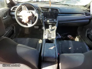 2019 Honda Civic Sedan Sport with VIN 2HGFC2F84KH598152, listed as a Copart auction lot 45580455 with 0 mi miles and Salvage Title. Bid and sale history available at carsss.com. Image 8.
