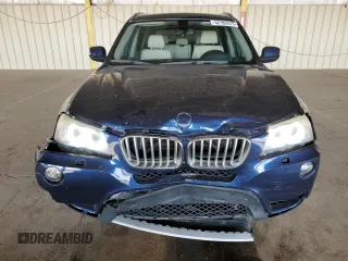 2014 BMW X3 xDrive35i with VIN 5UXWX7C5XE0E81308, listed as a Copart auction lot 52182575 with 110,137 mi miles and Salvage Title. Bid and sale history available at DreamBid. Image 5.