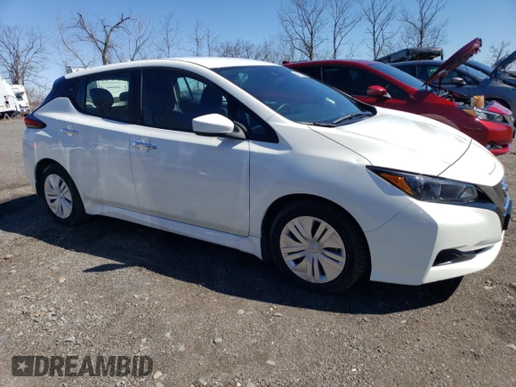 2022 Nissan LEAF S z VIN 1N4AZ1BVXNC561522, wystawiony jako Copart lot #50180835 z przebiegiem 20 888 mil mil oraz Szkoda całkowita • Salvage title. Historia ofert i sprzedaży dostępna na DreamBid. Obrazek 4.