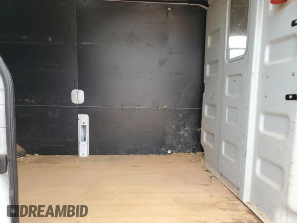 2021 Ford Transit Cargo with VIN 1FTBR1C86MKA01959, listed as a Copart auction lot 50876485 with 140,457 mi miles and Salvage Title. Bid and sale history available at DreamBid. Image 11.