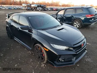 2019 Honda Civic Type R Touring with VIN SHHFK8G76KU200213, listed as a Copart auction lot 82339284 with 0 mi miles and Salvage Title. Bid and sale history available at carsss.com. Image 4.