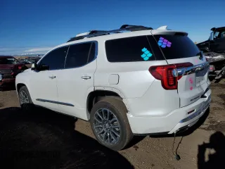 2020 GMC Acadia Denali with VIN 1GKKNXLS3LZ197380, listed as a Copart auction lot 87923805 with 36,187 mi miles and Salvage Title. Bid and sale history available at carsss.com. Image 2.