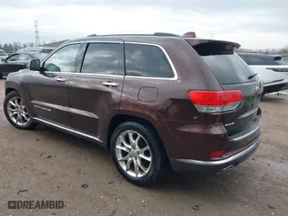 2014 Jeep Grand Cherokee Summit with VIN 1C4RJFJGXEC572752, listed as a IAAI auction lot 41905142 with 205,858 mi miles. Bid and sale history available at carsss.com. Image 3.