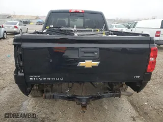 2015 Chevrolet Silverado 1500 LTZ with VIN 3GCUKSECXFG523153, listed as a Copart auction lot 44009825 with 106,763 mi miles and Salvage Title. Bid and sale history available at carsss.com. Image 6.