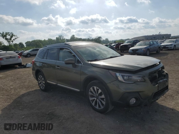 2019 Subaru Outback Touring with VIN 4S4BSATC9K3310028, listed as a Copart auction lot 56922665 with 218,155 mi miles and Salvage title. Bid and sale history available at DreamBid. Image 4.