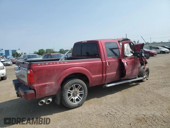 2016 Ford F-250 Lariat z VIN 1FT7W2BT2GEB40483, wystawiony jako Copart lot #59313445 z przebiegiem Nie podano mil oraz Szkoda całkowita • Salvage title. Historia ofert i sprzedaży dostępna na DreamBid. Obrazek 3.