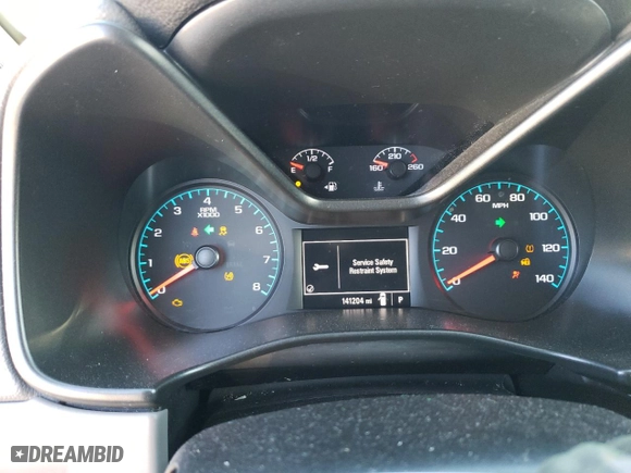 2018 Chevrolet Colorado 4WD Work Truck with VIN 1GCGTBEN8J1306221, listed as a Copart auction lot 88437505 with 141,204 mi miles and Salvage Title. Bid and sale history available at carsss.com. Image 9.