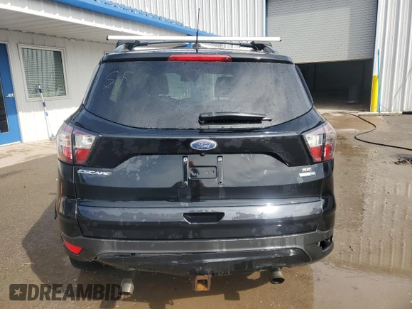 2017 Ford Escape SE with VIN 1FMCU9G96HUD62487, listed as a Copart auction lot 55266135 with 157,554 mi miles and Salvage Title. Bid and sale history available at carsss.com. Image 6.