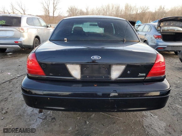 2010 Ford Police Interceptor with VIN 2FABP7BV1AX136491, listed as a Copart auction lot 44004985 with 0 mi miles and Non Repairable. Bid and sale history available at carsss.com. Image 6.