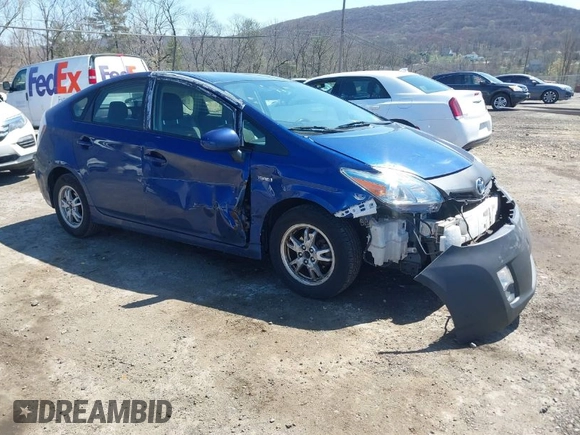 2011 Toyota Prius I with VIN JTDKN3DU4B1456329, listed as a IAAI auction lot 42059623 with 192,402 mi miles. Bid and sale history available at carsss.com. Image 1.