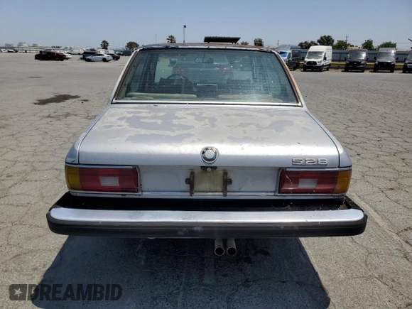 1979 BMW 5 Series with VIN 5330332, listed as a Copart auction lot 59641685 with 242,458 mi miles and Non repairable. Bid and sale history available at DreamBid. Image 6.