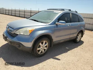 2007 Honda CR-V EX-L with VIN JHLRE38777C040907, listed as a Copart auction lot 55174645 with 217,318 mi miles and Clean Title. Bid and sale history available at carsss.com. Image 1.