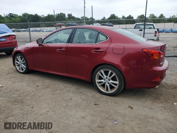 2006 Lexus IS 350 с VIN JTHBE262262004335, выставлен на аукционе Copart как лот 62864025 с пробегом 122 633 миль миль и Чистый • Clean title. История ставок и продаж доступна на DreamBid. Изображение 2.