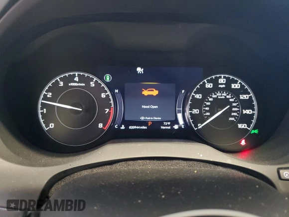 2022 Acura RDX with VIN 5J8TC2H37NL013317, listed as a Copart auction lot 56289074 with 20,944 mi miles and Salvage Title. Bid and sale history available at carsss.com. Image 9.