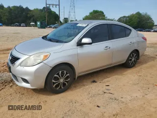 2012 Nissan Versa SV with VIN 3N1CN7AP5CL856942, listed as a Copart auction lot 53145475 with 160,830 mi miles and Clean Title. Bid and sale history available at carsss.com. Image 1.