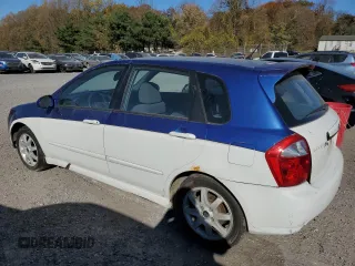 2005 Kia Spectra with VIN KNAFE161055128005, listed as a Copart auction lot 78646104 with Not Provided miles and Clean Title. Bid and sale history available at carsss.com. Image 2.