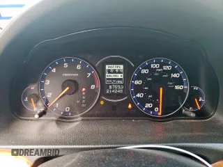 2008 Acura TSX with VIN JH4CL96868C017318, listed as a Copart auction lot 63731945 with 214,248 mi miles and Salvage title. Bid and sale history available at DreamBid. Image 9.