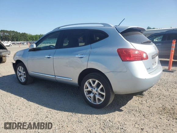2012 Nissan Rogue S with VIN JN8AS5MV2CW382023, listed as a Copart auction lot 61042015 with 120,742 mi miles and Salvage title. Bid and sale history available at DreamBid. Image 2.