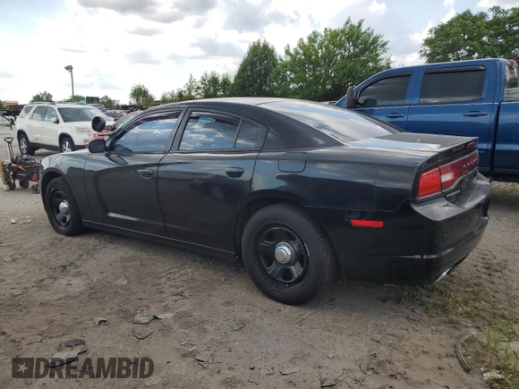 2012 Dodge Charger Police with VIN 2C3CDXAT7CH288137, listed as a Copart auction lot 63271415 with 272,393 mi miles and Clean title. Bid and sale history available at DreamBid. Image 2.