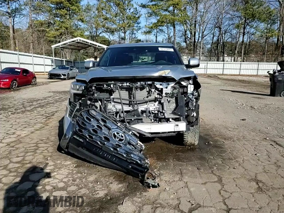 2023 Toyota Tundra Platinum с VIN 5TFNA5DB8PX080032, выставлен на аукционе Copart как лот 42723895 с пробегом 13 710 миль миль и Списание • Salvage title. История ставок и продаж доступна на DreamBid. Изображение 13.