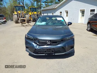 2023 Honda Civic Sedan EX with VIN 2HGFE1F71PH324023, listed as a IAAI auction lot 39256308 with 6,451 mi miles. Bid and sale history available at carsss.com. Image 12.