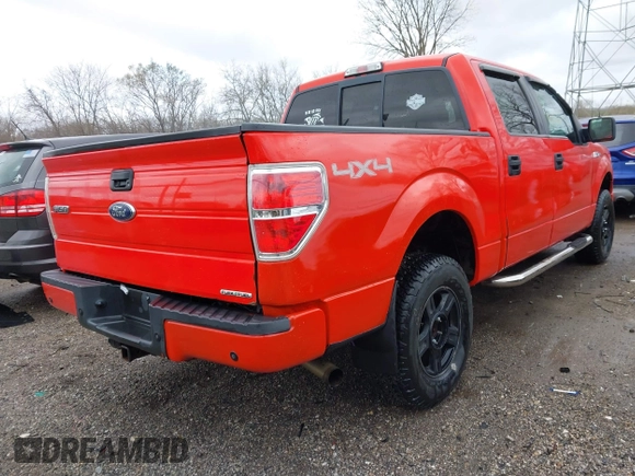 2011 Ford F-150 XL with VIN 1FTFW1EF1BFB53224, listed as a IAAI auction lot 41830647 with 134,081 mi miles. Bid and sale history available at carsss.com. Image 4.