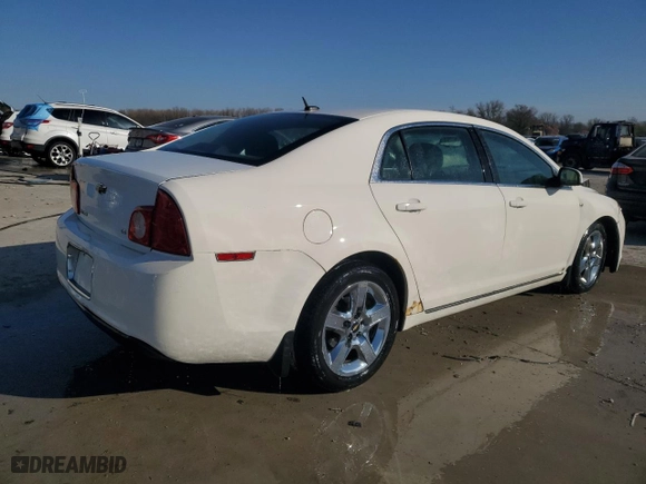 2008 Chevrolet Malibu LT w/1LT with VIN 1G1ZH57B58F170554, listed as a Copart auction lot 50329155 with 187,948 mi miles and Salvage Title. Bid and sale history available at carsss.com. Image 3.