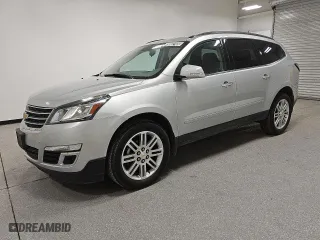 2015 Chevrolet Traverse LT with VIN 1GNKRGKDXFJ338247, listed as a Copart auction lot 49862165 with 126,857 mi miles and Clean Title. Bid and sale history available at carsss.com. Image 1.